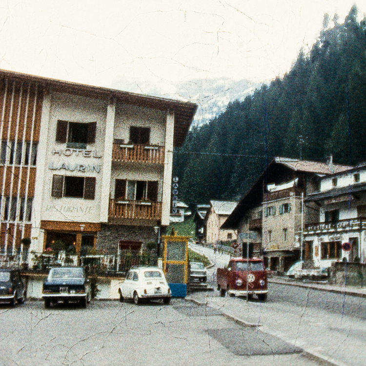 "Selva di Val Gardena, Italy 1964"  -  90_3540_VW